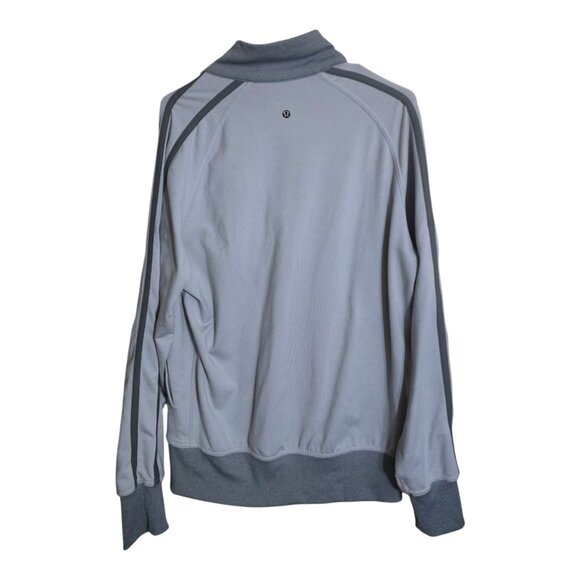 Lululemon Jacket Men L Kung Fu II Gray Athleisure Sportswear Training Gym - Picture 2 of 8